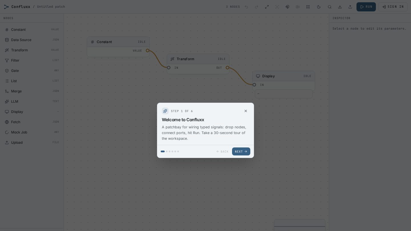 Confluxx preview